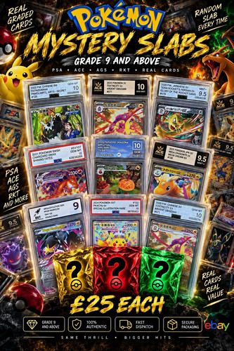 Pokémon tcg mystery - mystery, slabs
