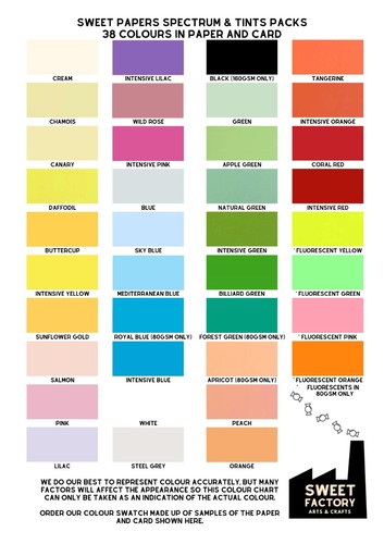 Coloured paper pack 80gsm - coloured,