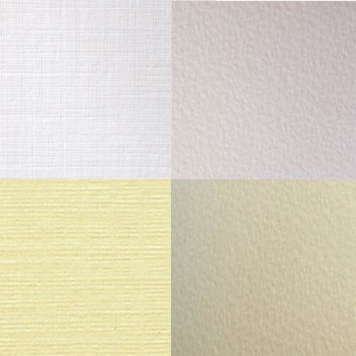 Textured card white - card,