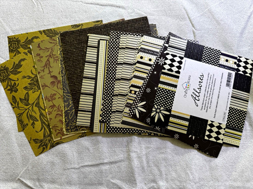 Assorted paper pack - 6"x6",
