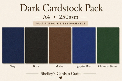 Cardstock 250gsm dark - 250gsm,