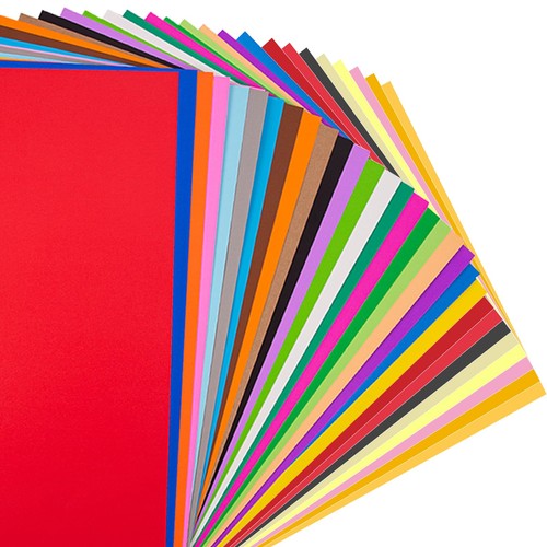 Coloured card cardstock - coloured, 120