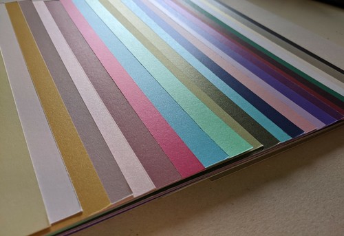 Pearl shimmer 300gsm - pearl, a4