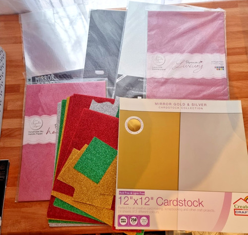 Job lot glitter mirror - job,