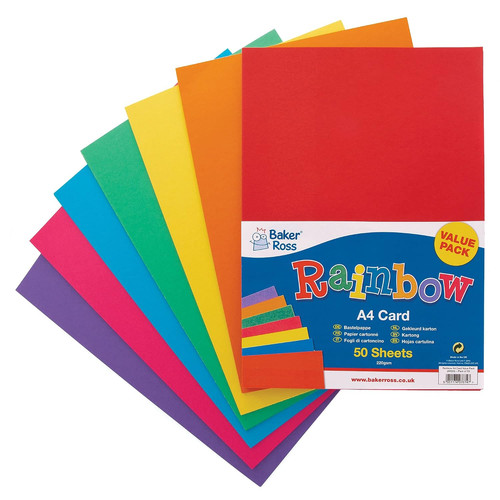 Av535 rainbow coloured - a4,