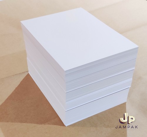 White craft card - craft,