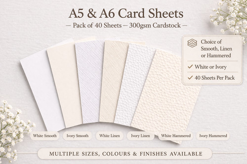 Pack a6 card - 40,
