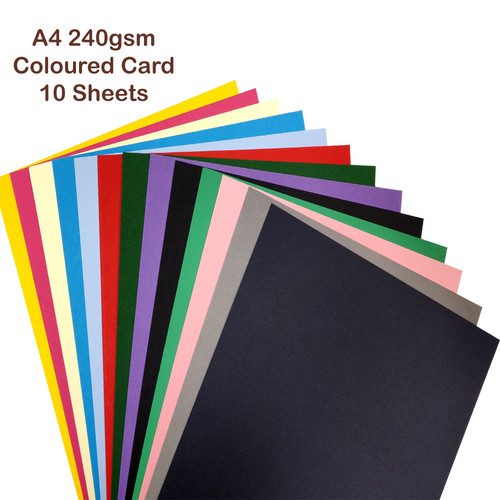 Ark 240gsm colored card - a4,