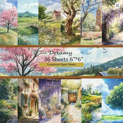 Sheets 6x6 matte - 36,