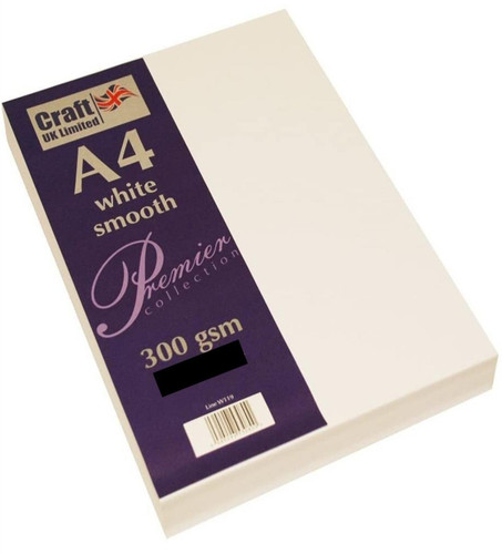 White card premium - a4,