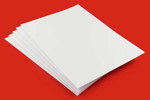 250gsm smooth white matte - a4,