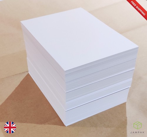 Smooth white craft card 350gsm - card,