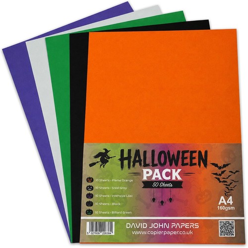160gsm halloween coloured - 160gsm,