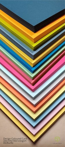 Design coloured card sheets - coloured,