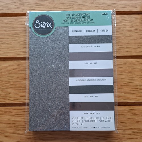 Sizzix opulent cardstock pack - sizzix,