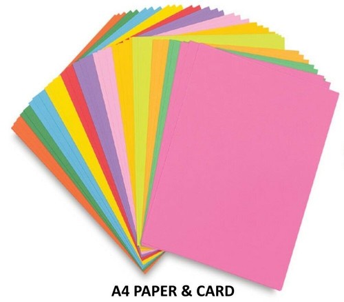 Coloured thick card making - thick,