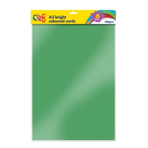 Bright coloured card pack - a3,