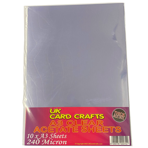 Acetate 10 sheets per - a3,