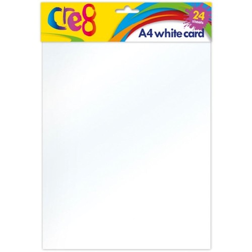 White card pack 200gsm - card,